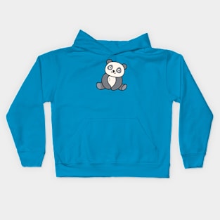 Cute Panda Bear Doodle Drawing Kids Hoodie